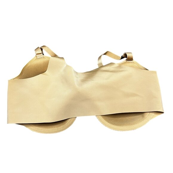 Soma Bra 38DD Vanishing Back 360‎ Perfect Coverage Front Close Underwire Beige - Picture 2 of 3